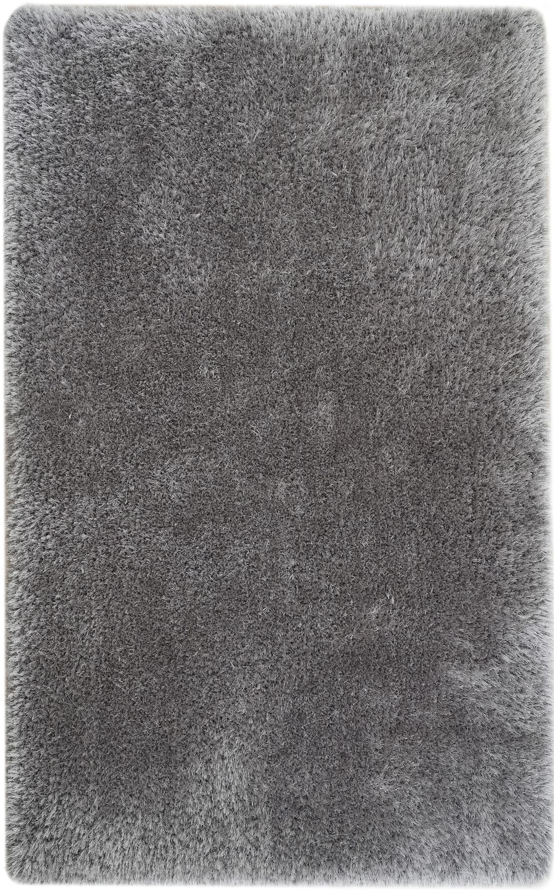 OTTO home Hochflor-Teppich Micro exclusiv | Grau