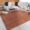 Paco Home Teppich Porto 890 | Kupfer