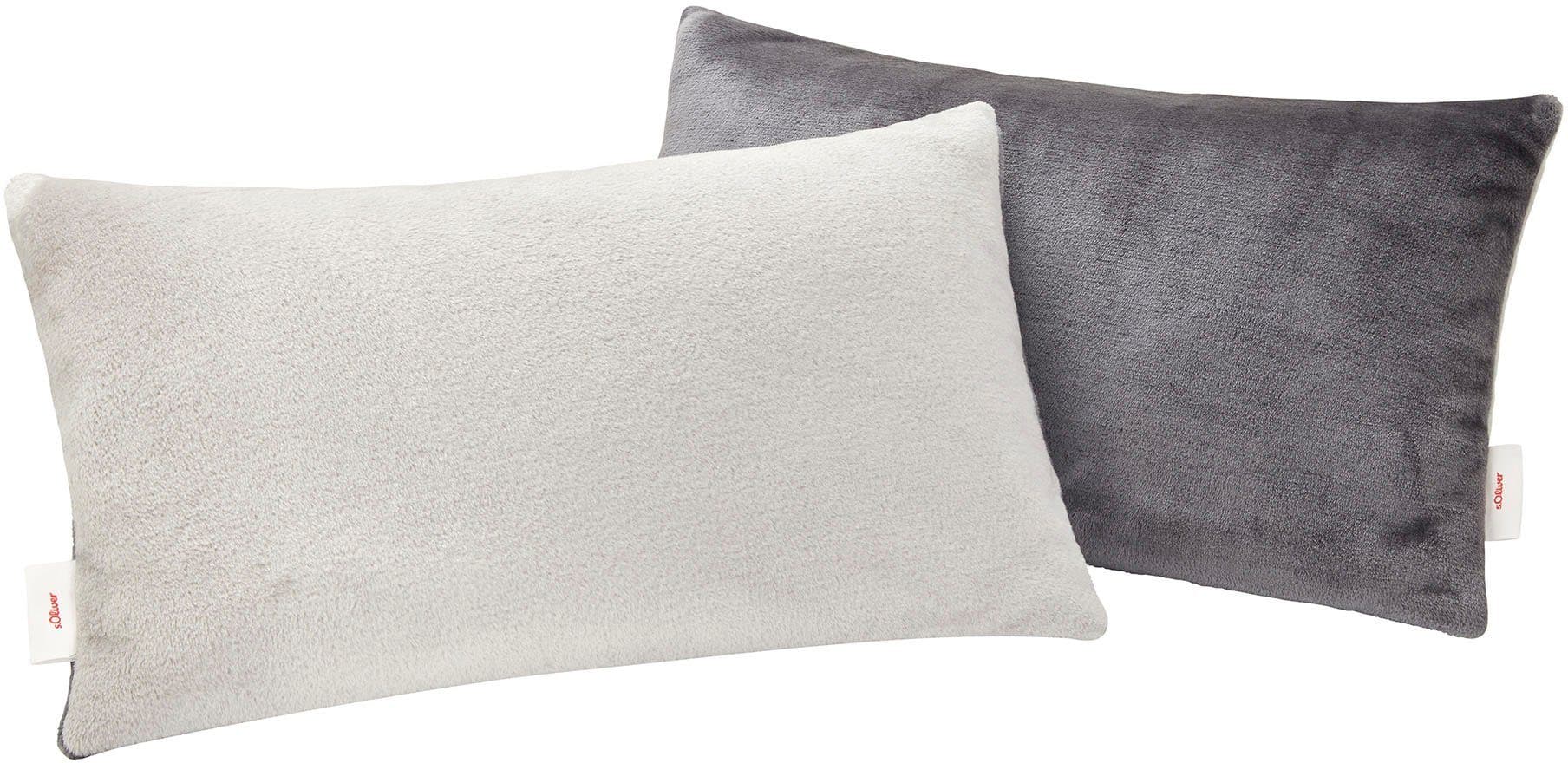 s.Oliver Dekokissen double soft | Grau