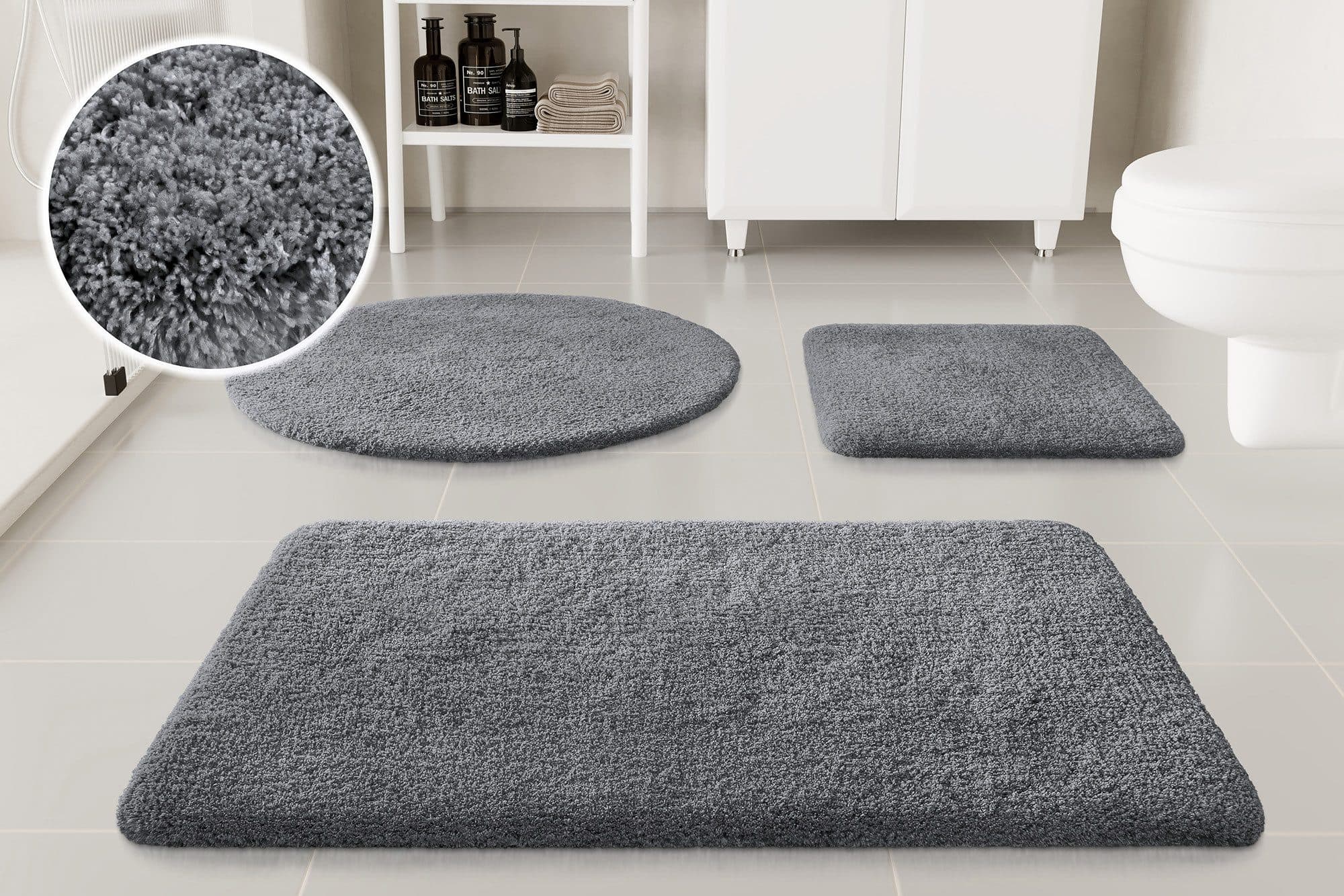OTTO home Badematte Kaarin | Grau