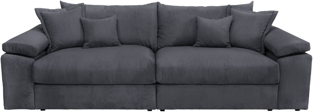 Home affaire Big-Sofa Soft&Cosy XL | Grau