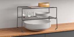 Metaltex Standregal Lava line Brooklyene | Schwarz