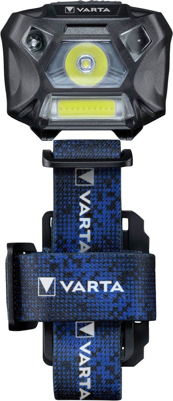 VARTA Work Flex Motion Sensor H20 Stirnlampe | Schwarz
