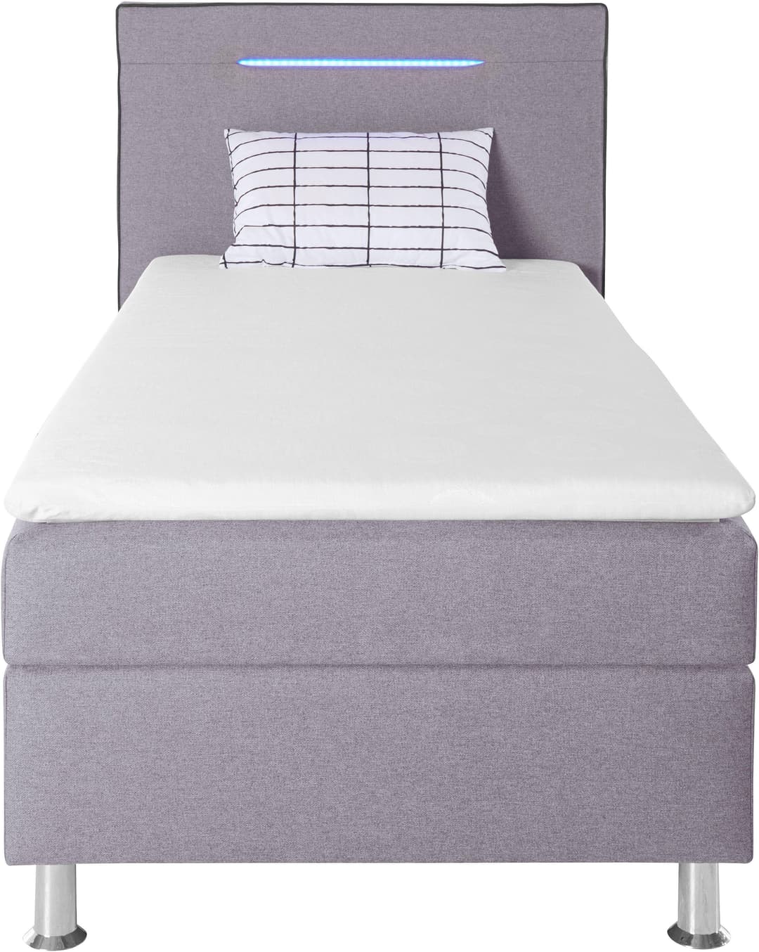 COLLECTION AB Boxspringbett London | Grau