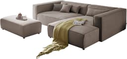 LeGer Home by Lena Gercke Ecksofa PIARA XXL | Beige