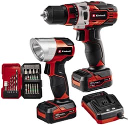 Einhell Akku-Bohrschrauber TE-CD 12/1 +22+CL (2x2.0Ah) | Mehrfarbig