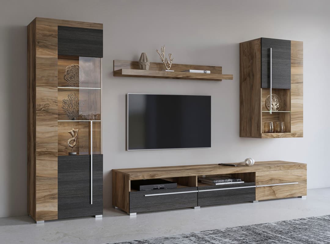 OTTO home Wohnwand Roger | Braun