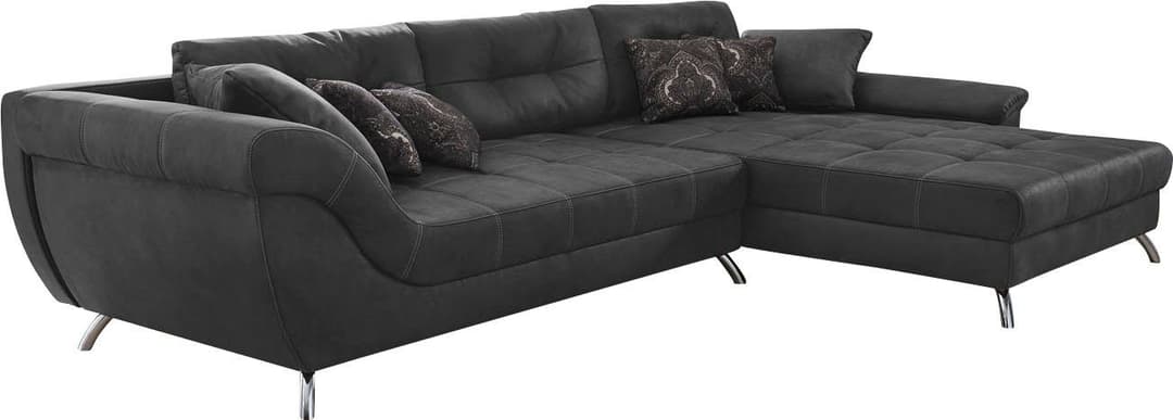 Jockenhöfer Gruppe Ecksofa San Francisco | Grau