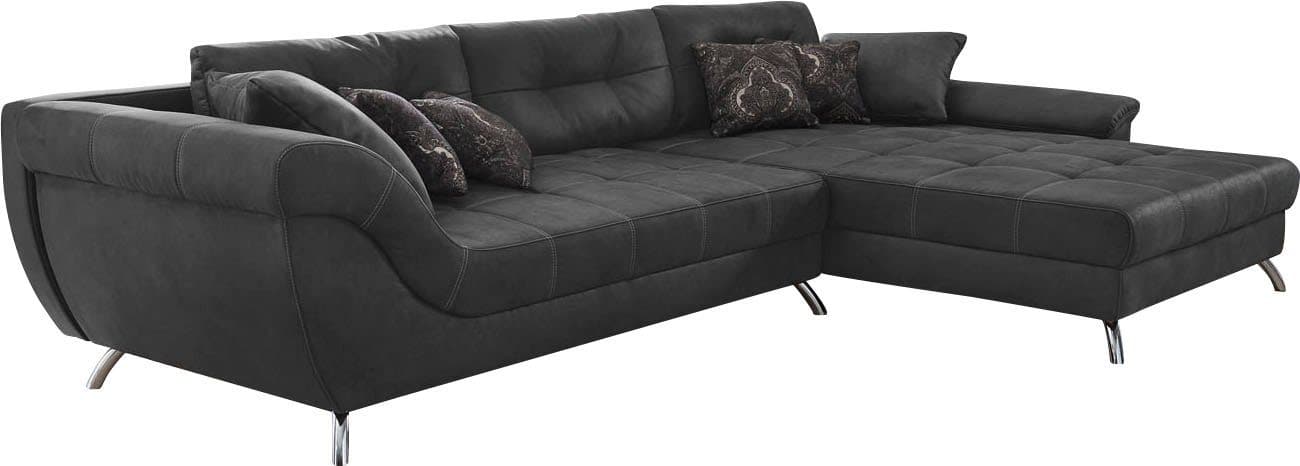 Jockenhöfer Gruppe Ecksofa San Francisco | Grau