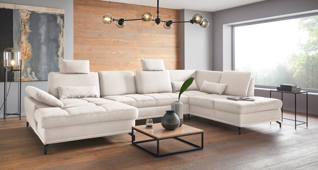 OTTO home Wohnlandschaft Costello U-Form | Beige