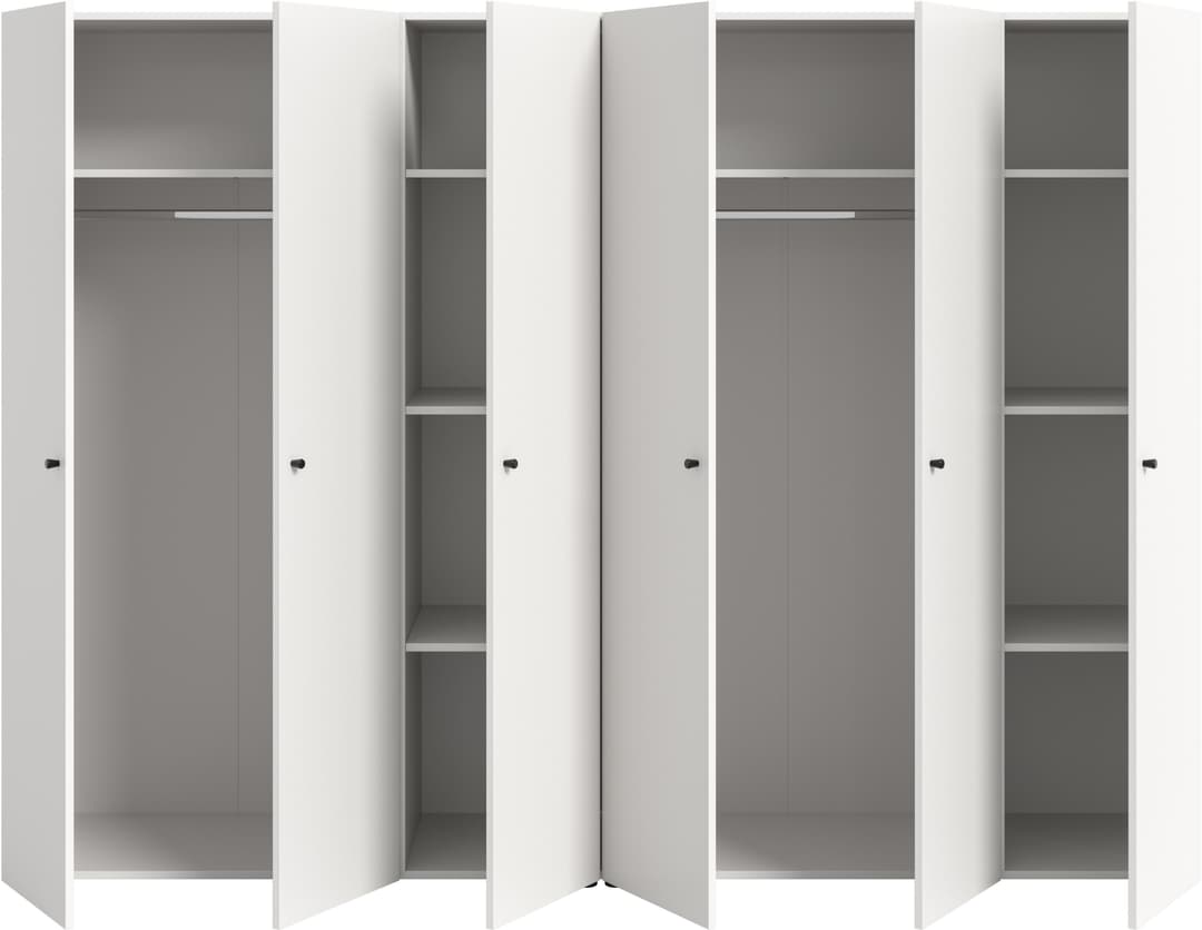 Home affaire Kleiderschrank BILLINGS | Weiß