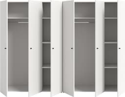 Home affaire Kleiderschrank BILLINGS | Weiß