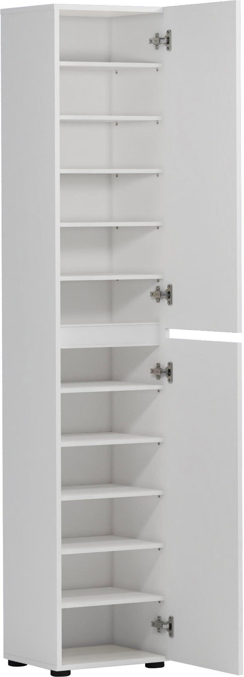 Home affaire Schuhschrank Mister | Weiß
