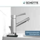 Schütte Waschtischarmatur Cornwall | Silber 4