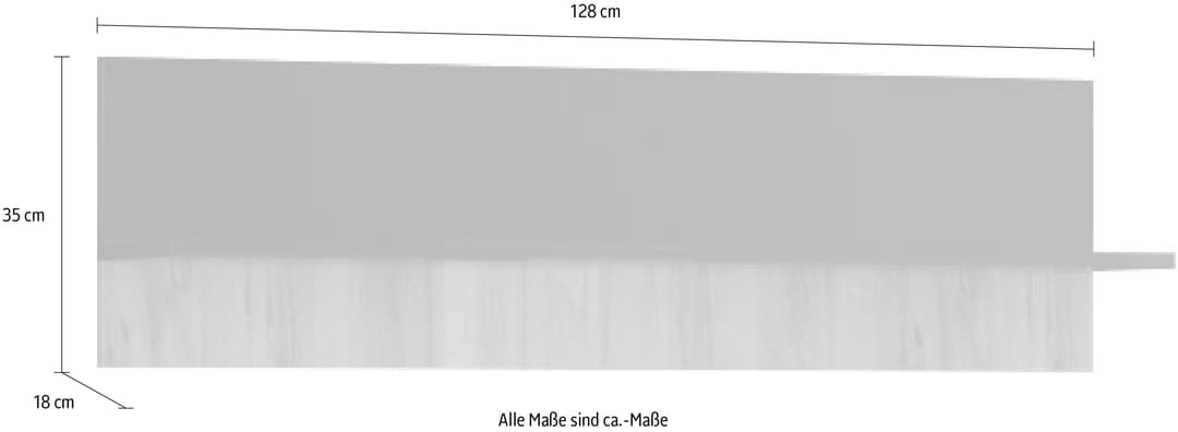 OTTO home Wandboard Onyx | Grau