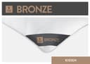 SPESSARTTRAUM Baumwollkissen Bronze | Weiß 3