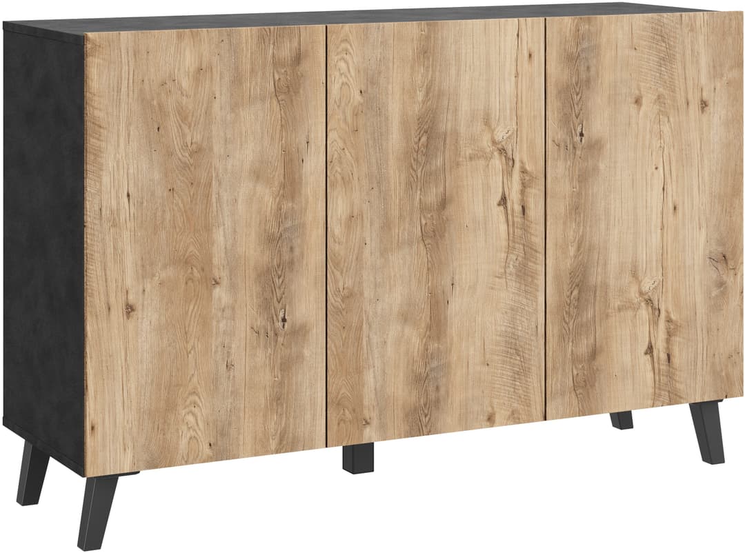 Home affaire Sideboard SIDEBOARD PHUKET II | Braun