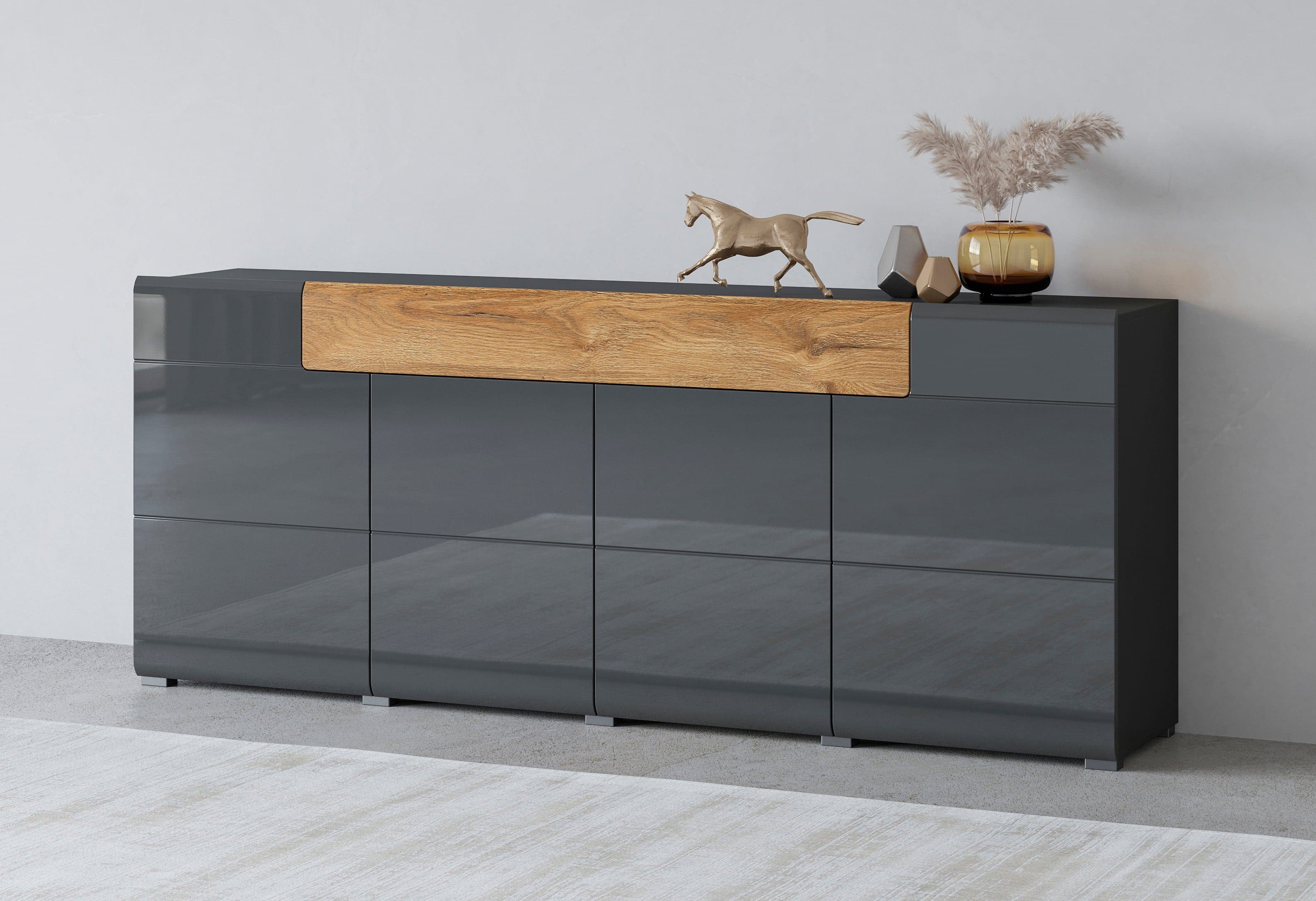 OTTO home Sideboard Toledo | Grau