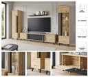 Home affaire Wohnwand Helsinki | Braun 3