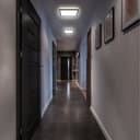 B.K.Licht Panel LED Deckenleuchte | Schwarz 5