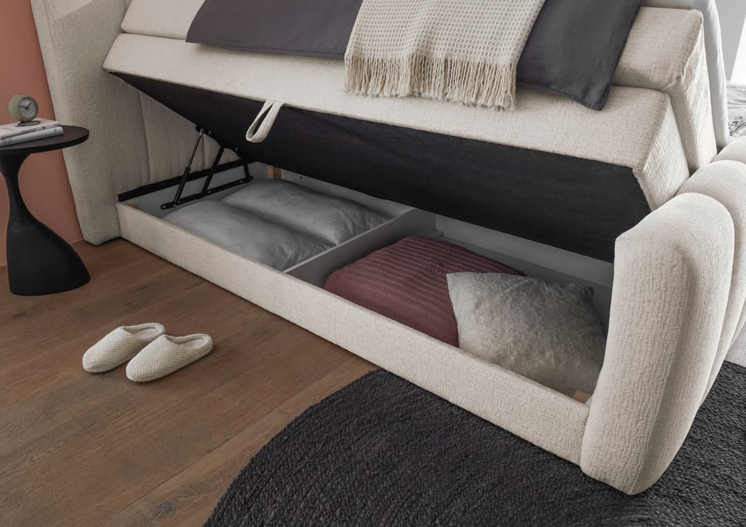 ED EXCITING DESIGN Boxspringbett Chuck | Beige