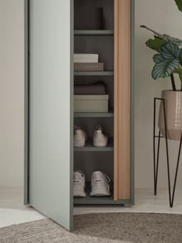 Home affaire Garderobenschrank GiRON/CiTY | Grün