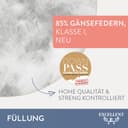 Excellent Federkissen Davos | Weiß 3
