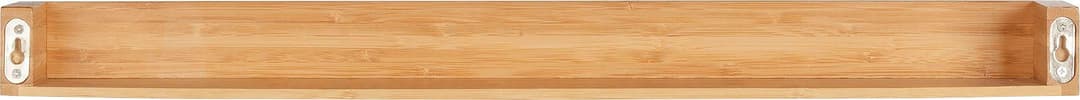 WENKO Wandregal Bambusa, 60 cm | Holztöne