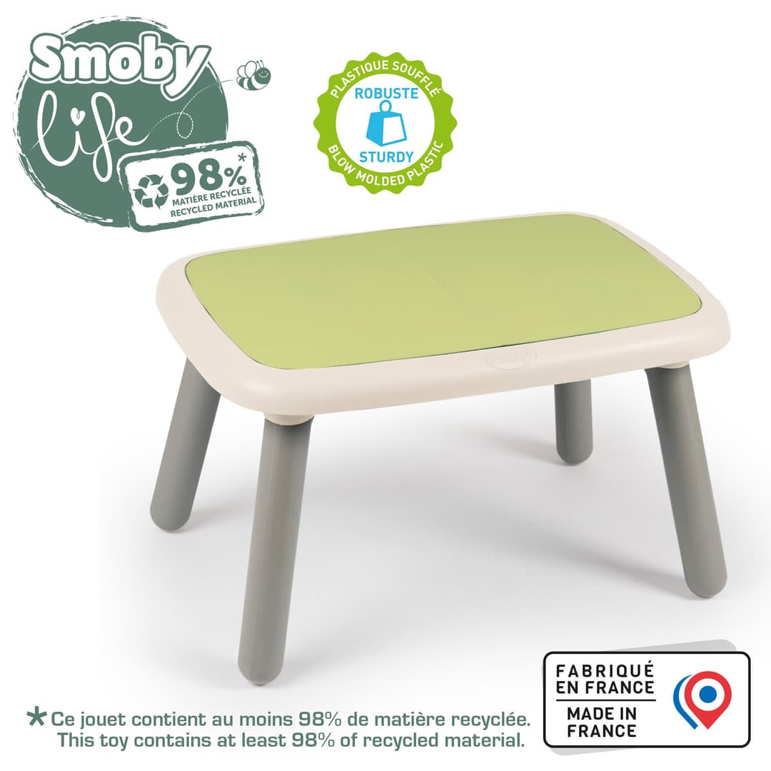 Smoby Life Kindertisch | Grün