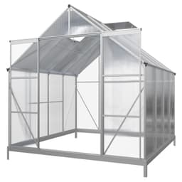 KONIFERA Gewächshaus Valencia | Silber