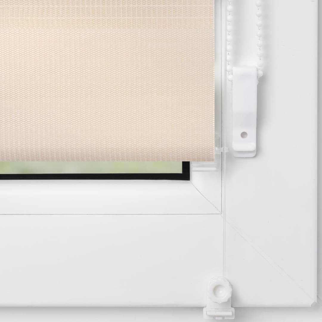 LICHTBLICK ORIGINAL Doppelrollo Duo Rollo Klemmfix | Beige