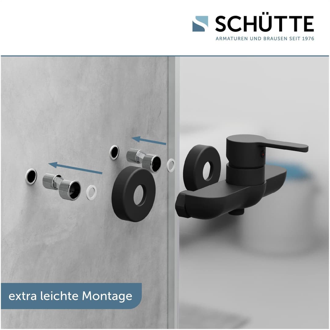 Schütte Duscharmatur DENVER | Schwarz
