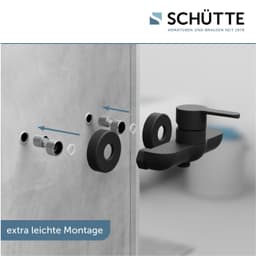 Schütte Duscharmatur DENVER | Schwarz