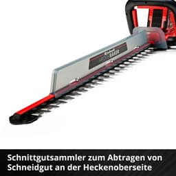 Einhell Akku-Heckenschere GE-CH 18/60 Solo | Rot