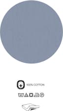 Biberna Spannbettlaken Hermal | Blau 5