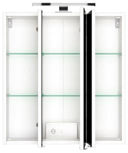 welltime Spiegelschrank Baabe | Weiß