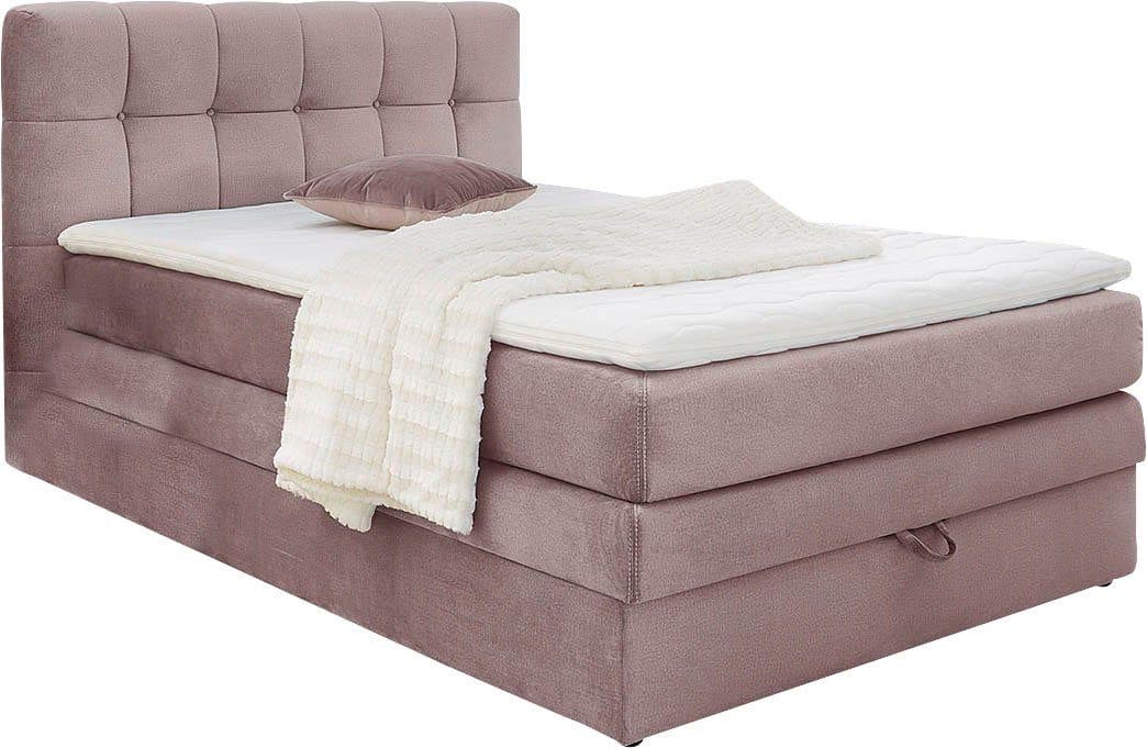 Jockenhöfer Gruppe Boxspringbett Amy | Rosa