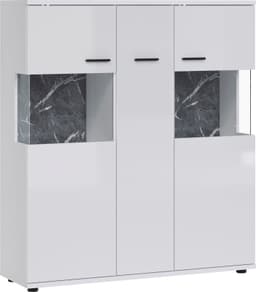 OTTO home Kommode Henley, Höhe ca. 134,5 cm | Weiß