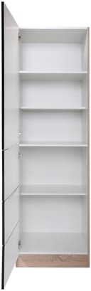 KOCHSTATION Seitenschrank KS-Brindisi | Schwarz 2
