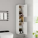 welltime Hochschrank VALENCIA | Weiß 4