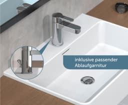 Schütte ELEPHANT Waschtischarmatur | Silber