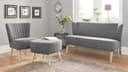 Home affaire 2-Sitzer Campi | Grau 3