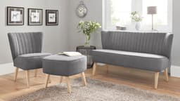 Home affaire 2-Sitzer Campi | Grau