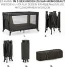 Kinderkraft JOY LIGHT Baby-Reisebett | Grau 3