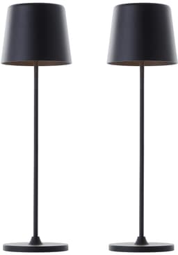 Brilliant LED Tischleuchte Kaami | Schwarz