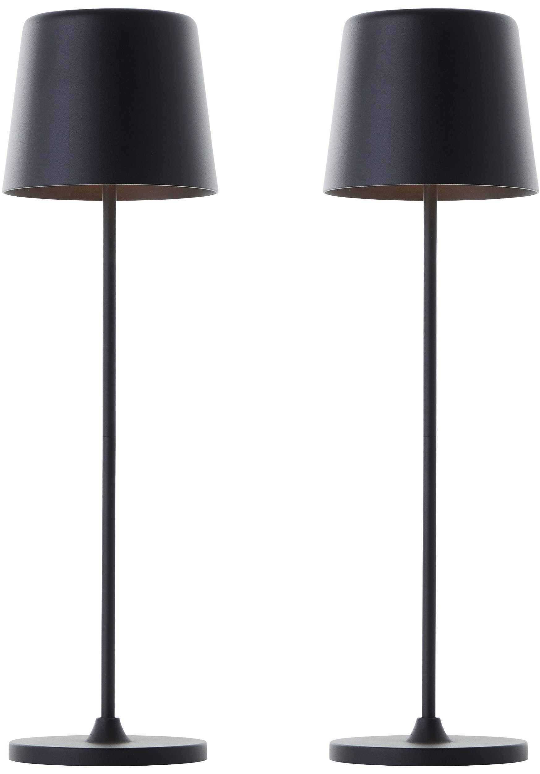 Brilliant LED Tischleuchte Kaami | Schwarz