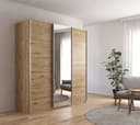 rauch Schwebetürenschrank CORTONA | Holztöne 2
