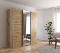 rauch Schwebetürenschrank CORTONA | Holztöne