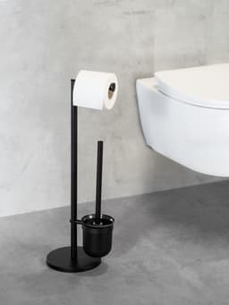 WENKO WC-Garnitur Parus | Schwarz