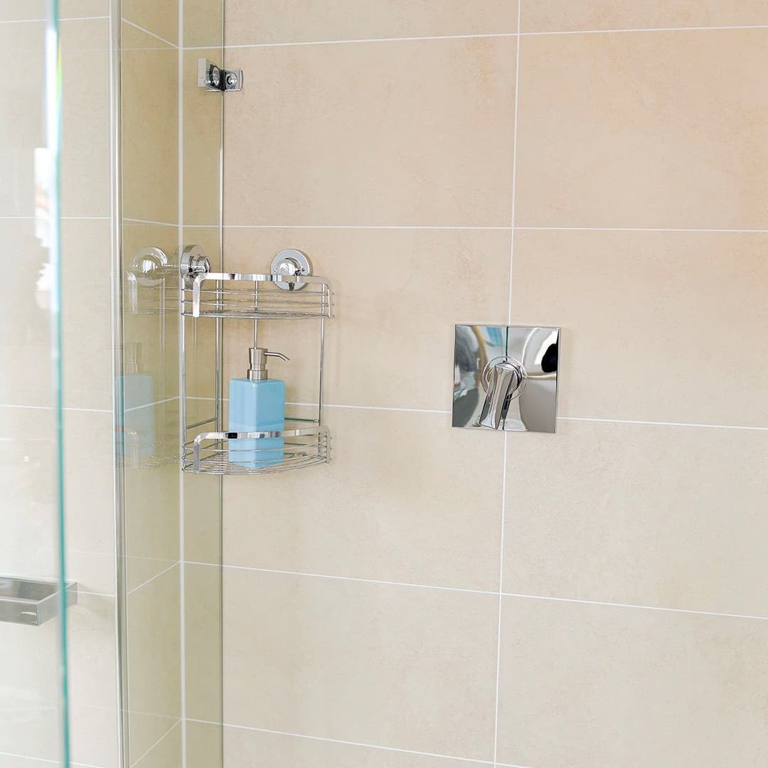 CORNAT Duschregal 3 in 1 | Silber